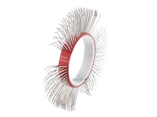 Bristle Blaster® ベルト ステンレス レッド 11 mm