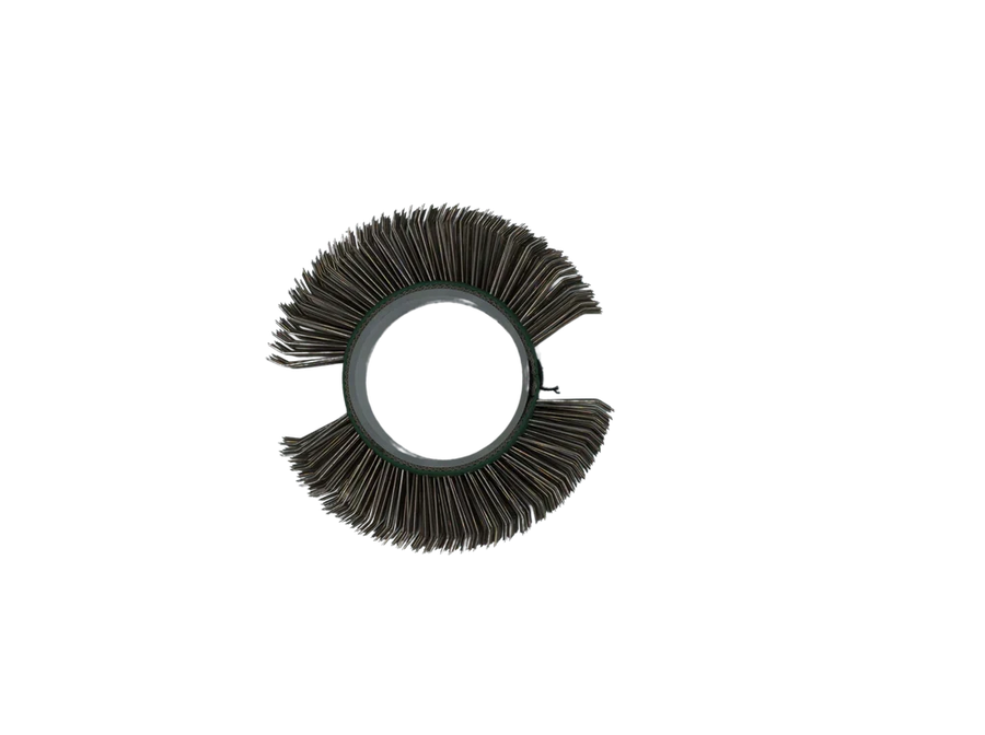 Decapower® ブラシ スチール グリーン アングルブリストル 23 mm