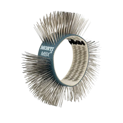 MBX® ブラシ ステンレス ファイン（細目） ブルー 23 mm