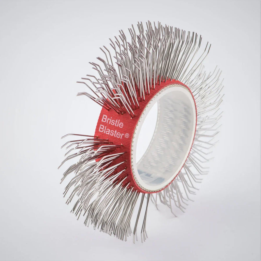 Bristle Blaster® ベルト ステンレス レッド 23 mm